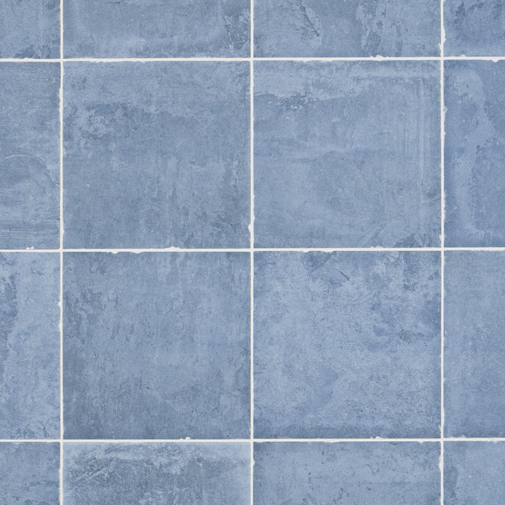 Artmore Tile Tiesto Indigo 8-in x 8-in Matte Porcelain Encaustic Floor and Wall Tile product image