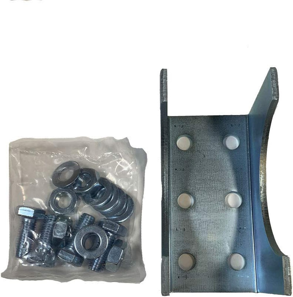 Ghost Controls Steel Post Adaptor for Driveway Gate Opener - Easy Installation on 4-in Round Steel Posts