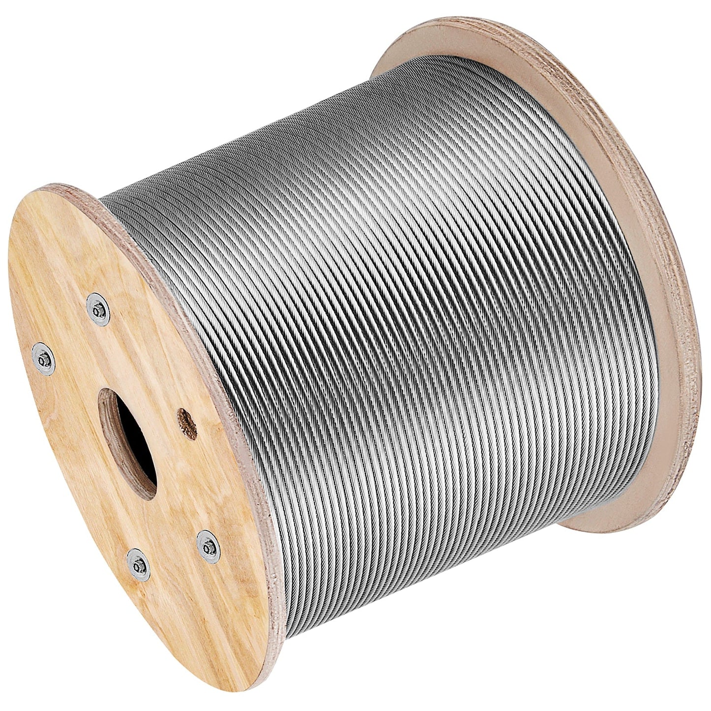 VEVOR 1000-ft Silver Stainless Steel Cable