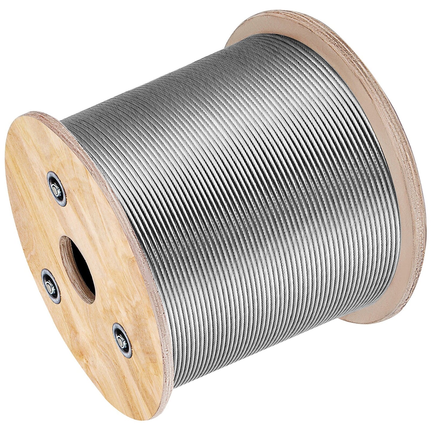 VEVOR 500-ft Silver Stainless Steel Cable