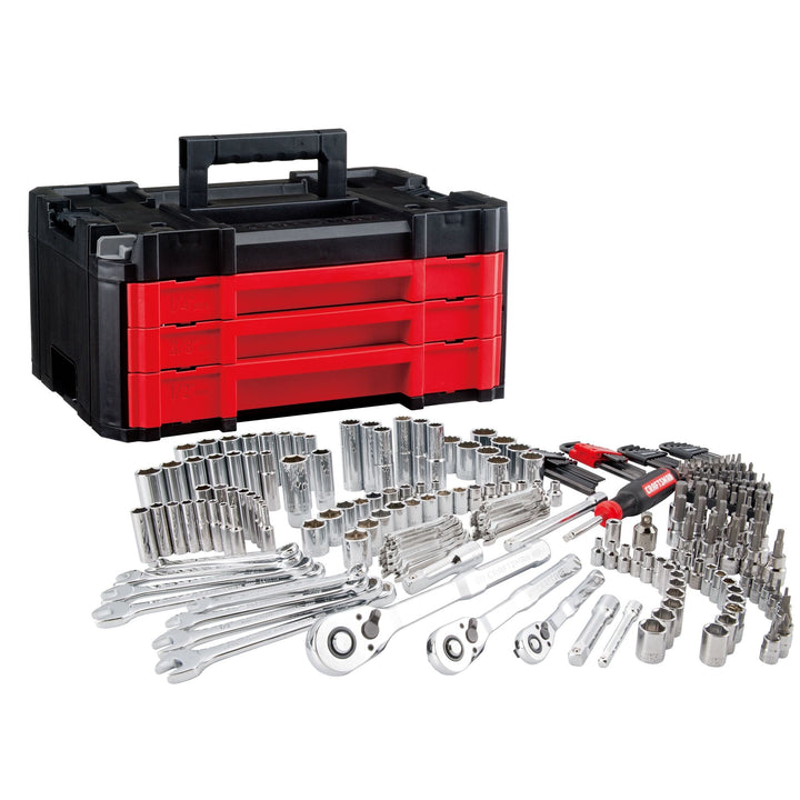 Craftsman VERSASTACK 262-Piece Mechanics Tool Set, SAE/Metric with Hard Case