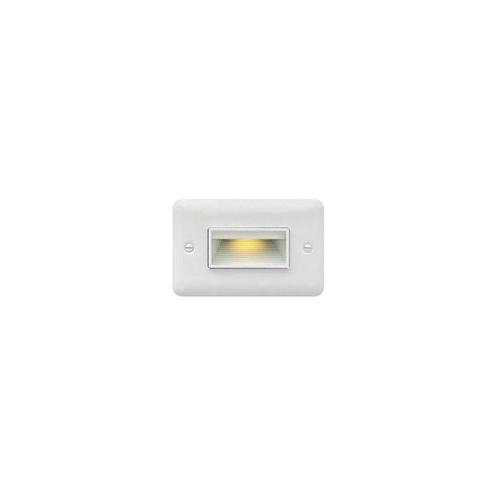 120-Volt 4-Watt Horizontal Satin White LED Luna Step Light