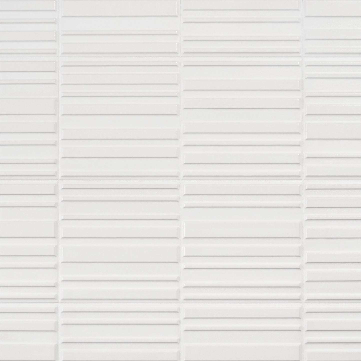 Artmore Tile Maude White 8-in x 16-in Multi-finish Ceramic Wall Tile product image