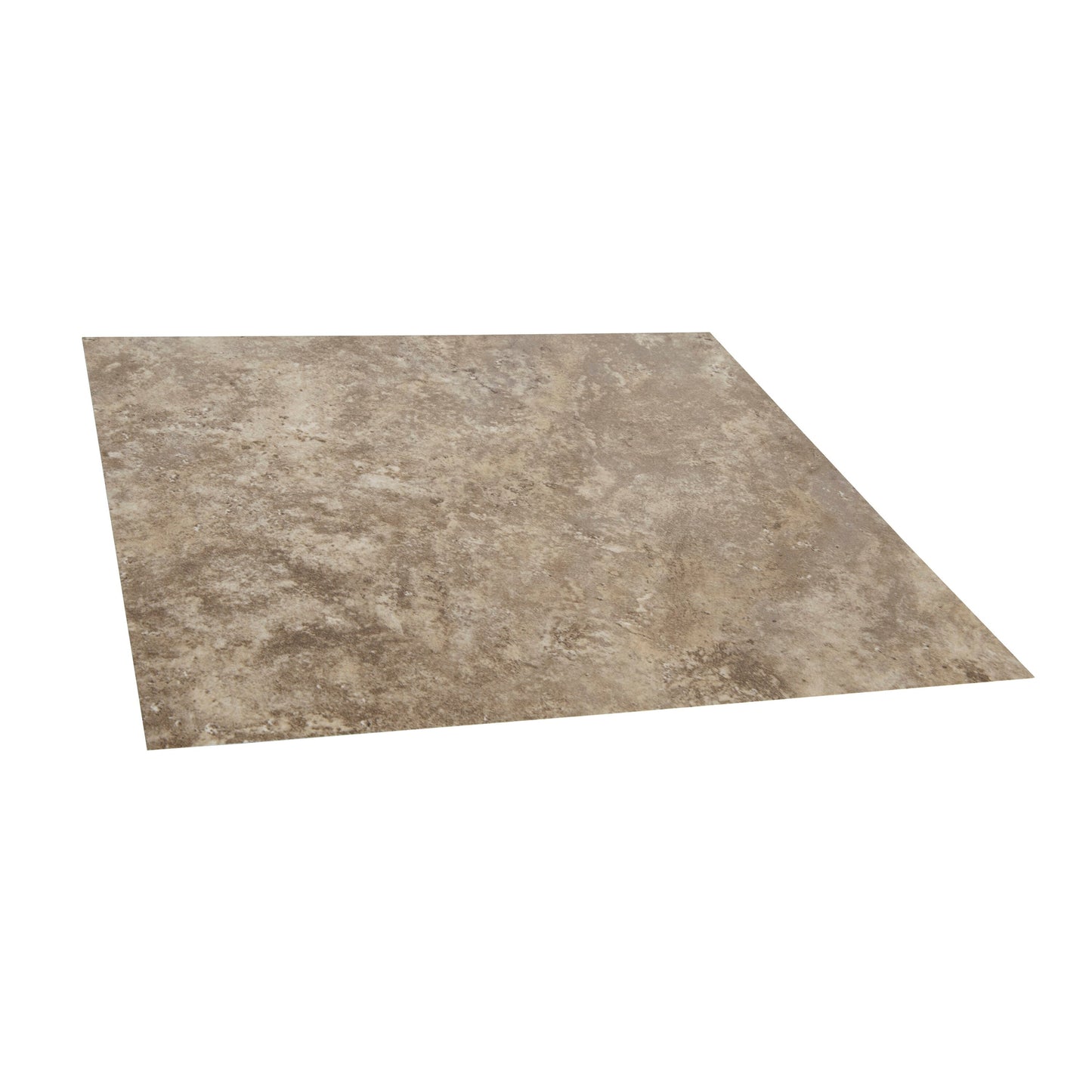 Style Selections Tumbled Stone 12-in x 12-in Water-Resistant Peel-and-Stick Vinyl Tile Flooring (1-sq ft)