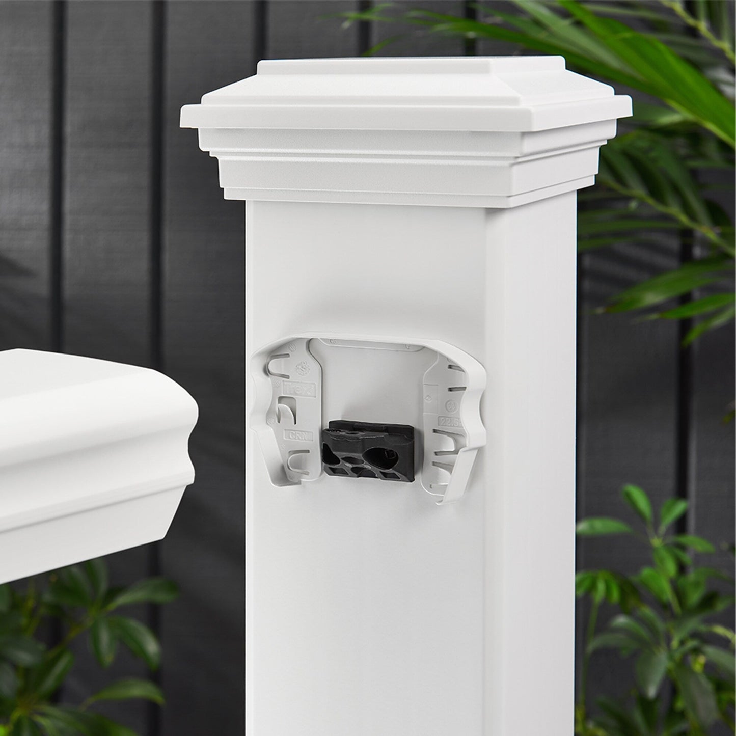 Trex 6-in x 11.25-in Transcend Classic White Composite Line Connector (2-Pack)