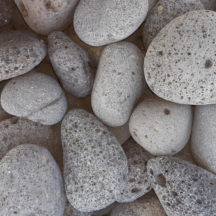 Butler Arts 0.50 cu. ft. 40 lb. 3 in. to 5 in. Black Mexican Beach Lava Rock