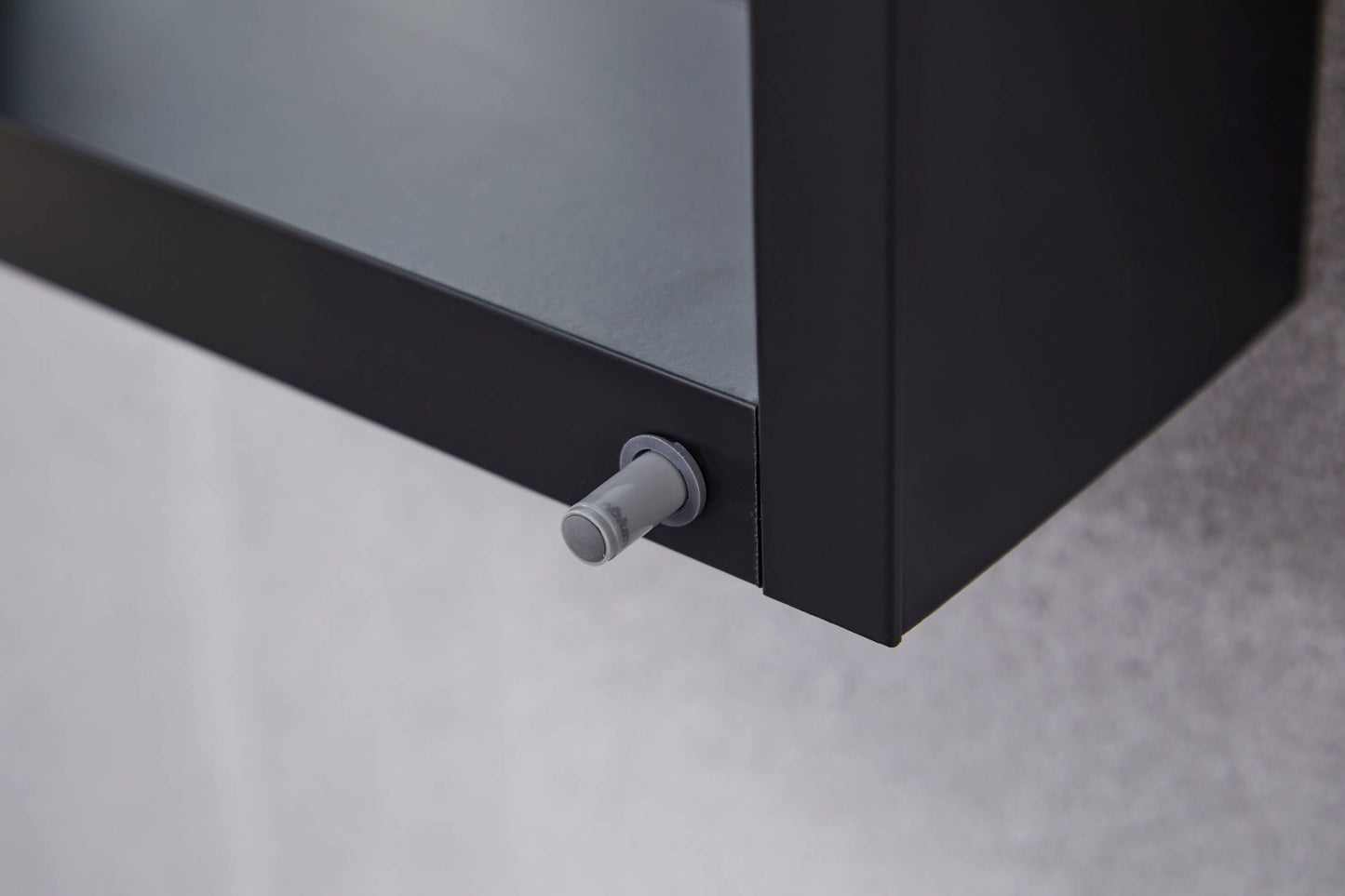 Forclover KF 19-in x 30-in Fog Free Surface/Recessed Mount Black Mirrored Soft Close Medicine Cabinet