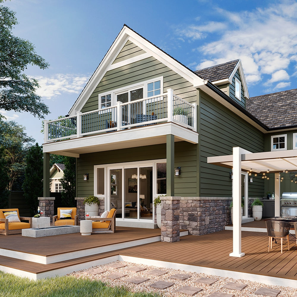 Trex Transcend Lineage 1-in x 6-in Composite Deck Board (48-Pack)