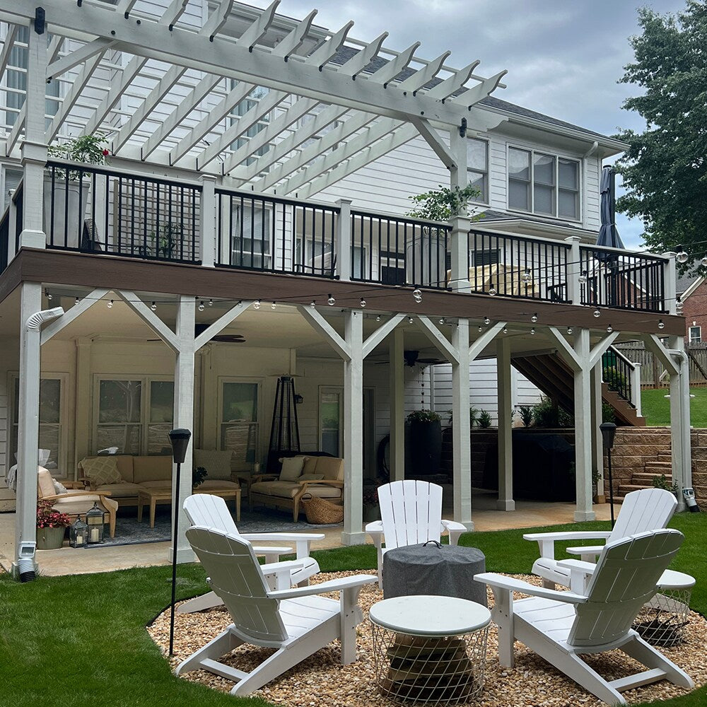 Trex Lineage 1-in x 8-in x 12-ft Composite Jasper Fascia Deck Board (Actual Size: 0.56-in x 7.25-in)