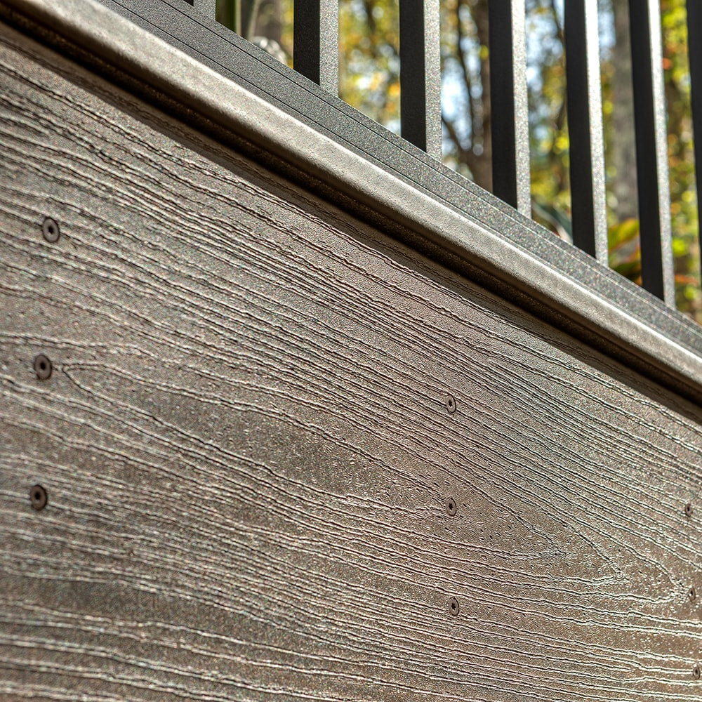 Trex Enhance Naturals 1-in x 8-in x 12-ft Composite Toasted Sand Fascia Deck Board (Actual Size: 0.56-in x 7.25-in)