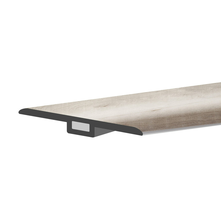 Lucida USA MaxCore T-moulding Silver Leaf 0.27-in T x 1.75-in W x 48-in L Vinyl T-moulding