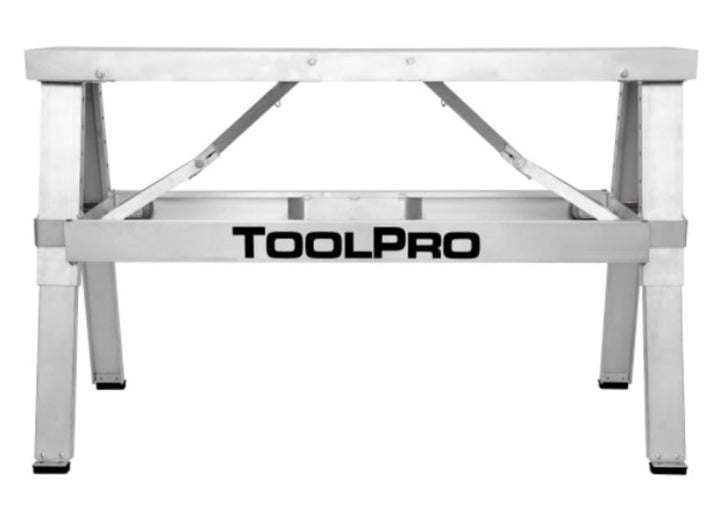 ToolPro 30-in Adjustable Aluminum Drywall Bench