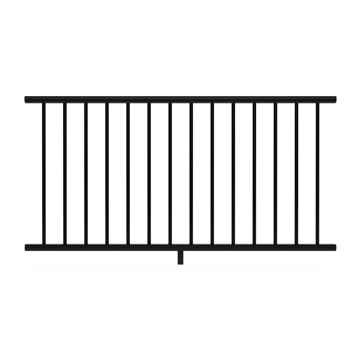 Deckorators Grab and Go 6-ft x 36-in Black Composite Deck Rail Kit
