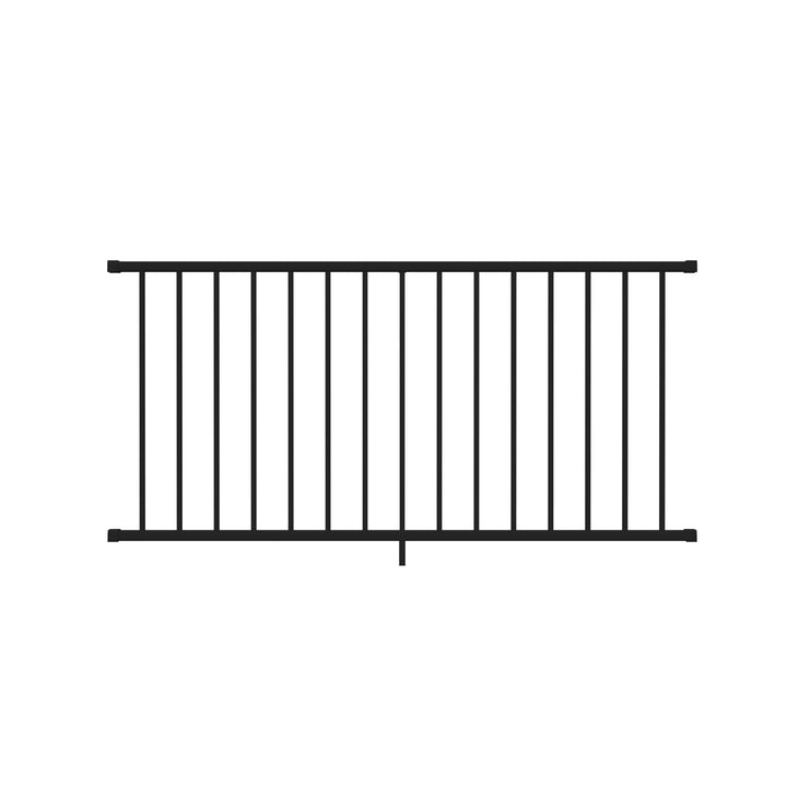 Deckorators Rapid Rail Matte Black Aluminum Deck Rail Kit