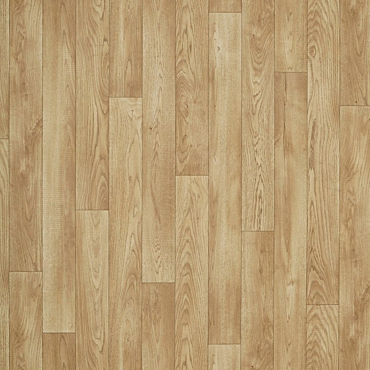 Style Selections 12-ft W x Cut-to-Length Coventry Oak Wood Look Low-Gloss Finish Sheet Vinyl
