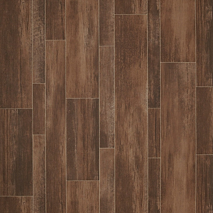 Style Selections 12-ft W x Cut-to-Length Rivers Edge Mixed Tile Stone Look Low-Gloss Sheet Vinyl Flooring