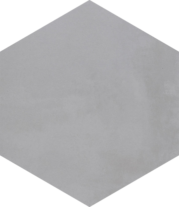 Affinity Tile Industrial Hex White 9-in x 10-in Multi-finish Porcelain Hexagon Floor and Wall Tile product image