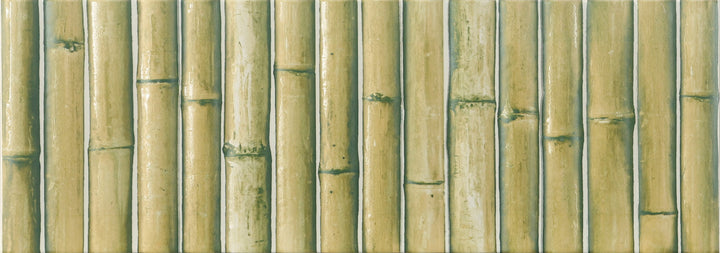 Affinity Tile Bamboo Haven Matcha Green 6-in x 12-in Matte Ceramic Wood look Wall Tile product image