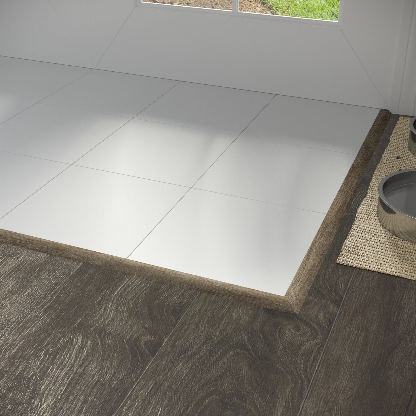 CALI Offshore Oak 1.31-in x 72.83-in Vinyl Floor Reducer