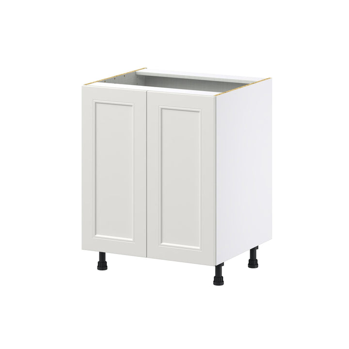 Hugo&Borg Belcourt 27-in W x 34.5-in H x 24-in D Gray Painted Sink Base Fully Assembled Cabinet (Recessed Panel Shaker Style)