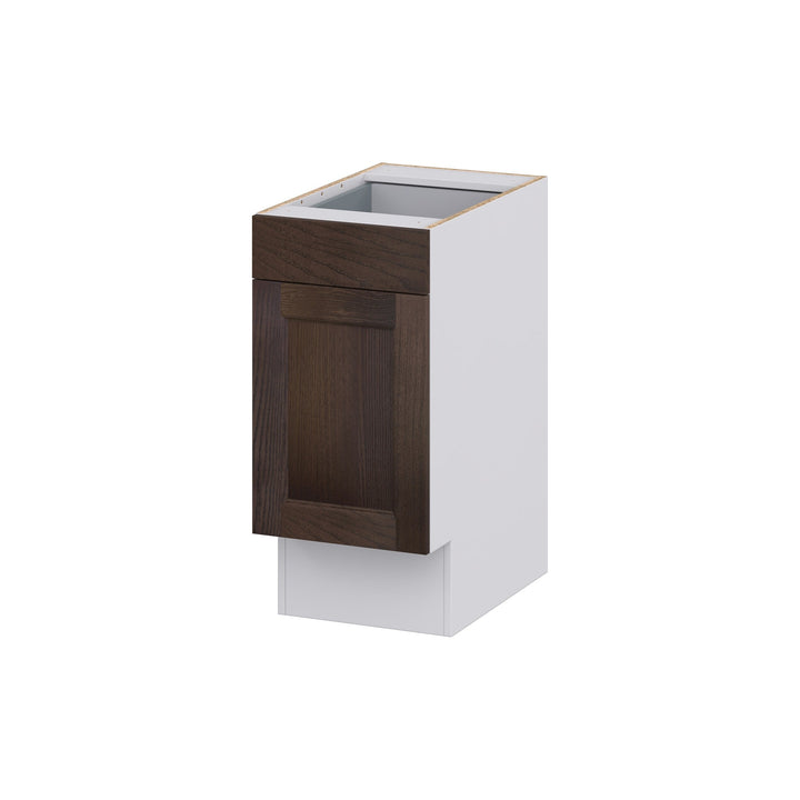 Hugo&Borg Montclaire 15-in W x 34.5-in H x 24-in D Wood 1-Drawer Base Fully Assembled Cabinet (Recessed Panel Shaker Style)