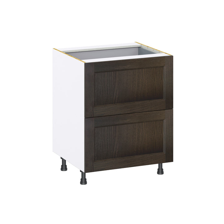Hugo&Borg Montclaire 27-in W x 34.5-in H x 24-in D Wood 3-Drawer Base Fully Assembled Cabinet (Recessed Panel Style)