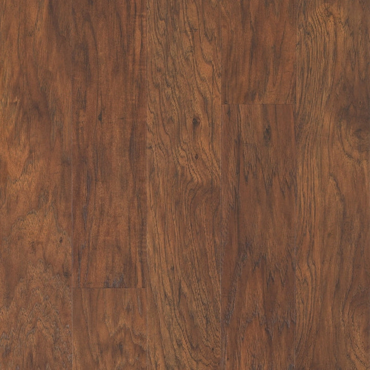 QuickStep Studio + Spill Repel Toasted Chestnut 4.85-in W x 3.93-ft L Handscraped Waterproof Laminate Flooring, 12-mm Total Thickness