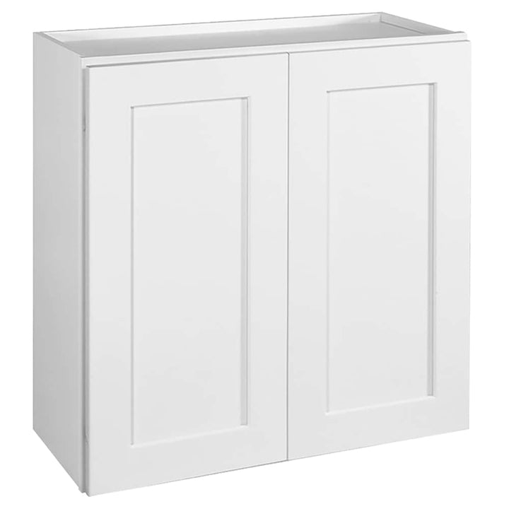 Design House Brookings 36-in W x 36-in H x 12-in D White Maple Wall Ready To Assemble Plywood Cabinet (Recessed Panel Shaker Door Style)
