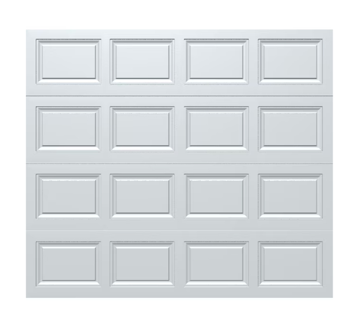 Wayne Dalton Classic Steel Model 8000 9-ft x 7-ft White Single Garage Door