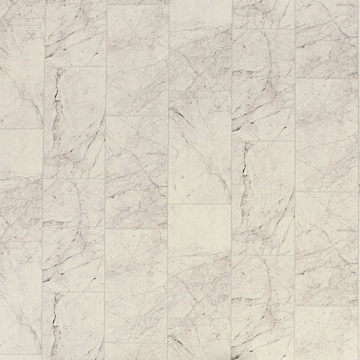 STAINMASTER 12-ft W Cut-to-Length White Marble Look Low-Gloss Sheet Vinyl Flooring