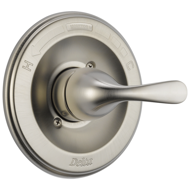 Delta Classic 0.5-in ID Stainless Bathtub/Shower Valve Trim, Single-Handle (T13020-SS)