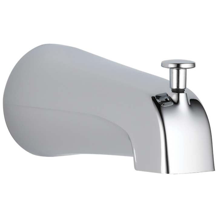Delta Chrome Bathtub Spout with Diverter, Universal Fit, 6.69-in Length