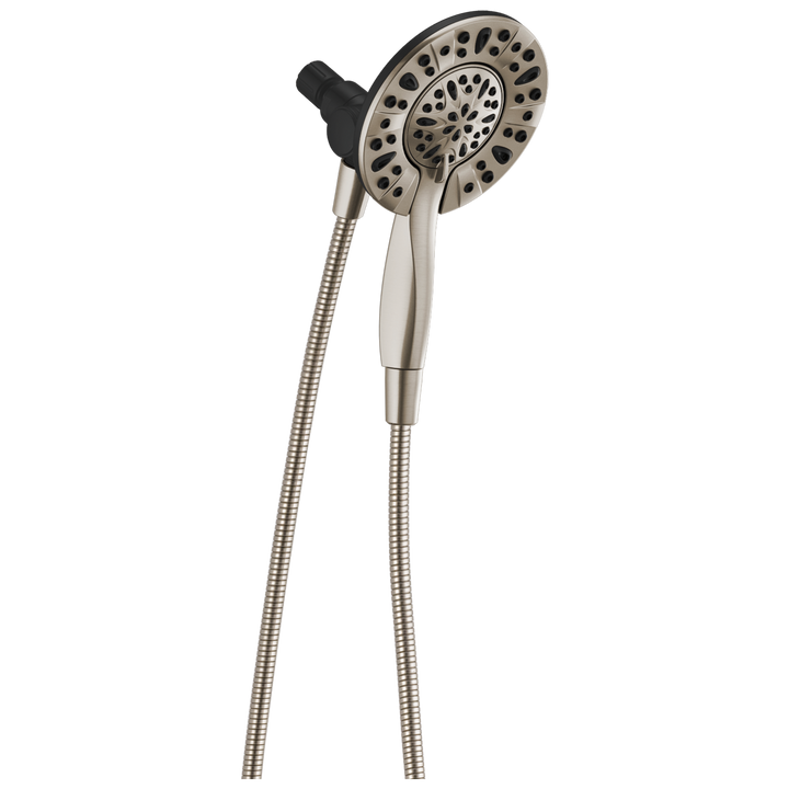Delta In2ition Universal Showering Components Satin Nickel 4-Spray Dual/Combo Shower Head, 6-in, 2.5 GPM (9.5 LPM)