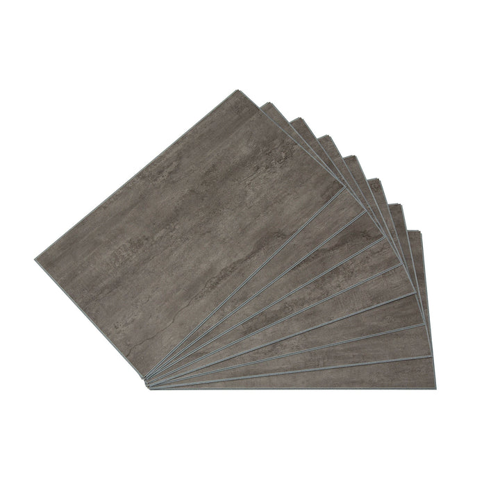 PALISADE Ashen Slate 26-in x 15-in Matte PVC Wall Tile product image