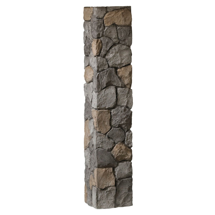 Deckorators 8.06-in x 8.06-in x 3-1/2-ft Gray Deck Post Sleeve