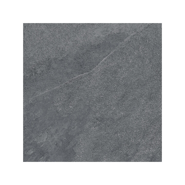 Giorbello (Sample) Coal 6-in x 6-in Matte Porcelain Stone Look Floor and Wall Tile