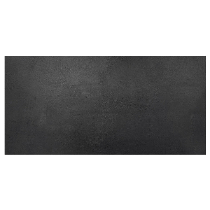 Giorbello Carved Moon Black 12-in x 24-in Glazed Porcelain Floor and Wall Tile (10-sq. ft/ Carton)