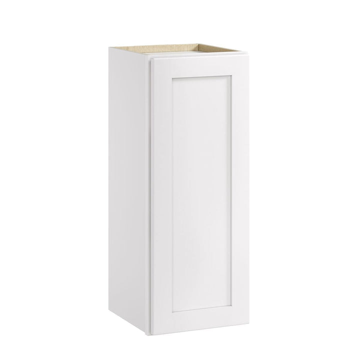 Whalen CLICK-IT Enfield 12-in W x 30-in H x 12-in D Classic White Birch Wall Ready To Assemble Plywood Cabinet (Raised Panel Shaker Door Style)