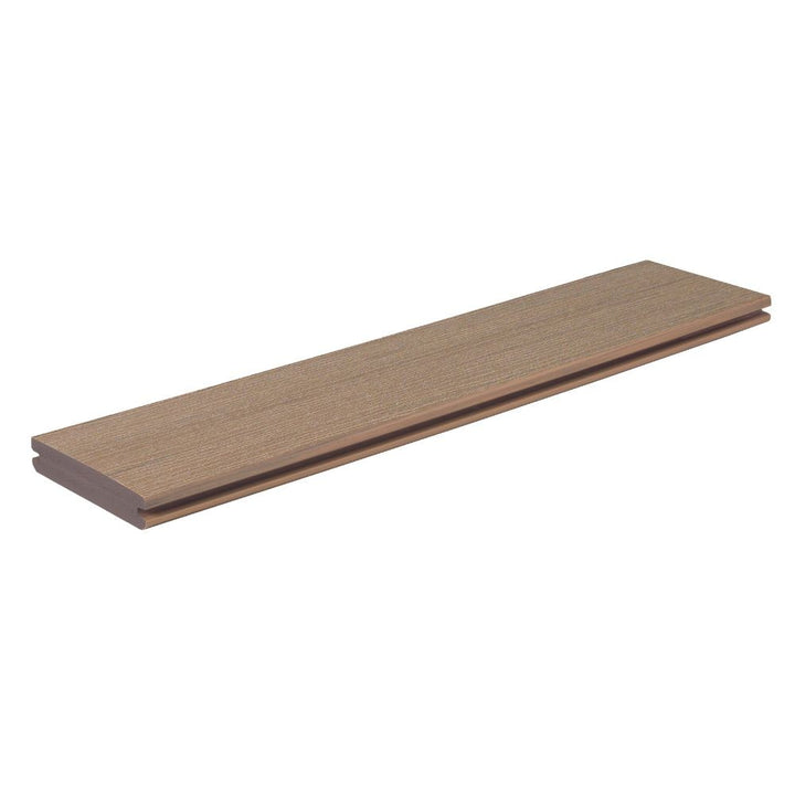 TimberTech Premier+ 1-in x 6-in Natural Oak Square Composite Deck Board
