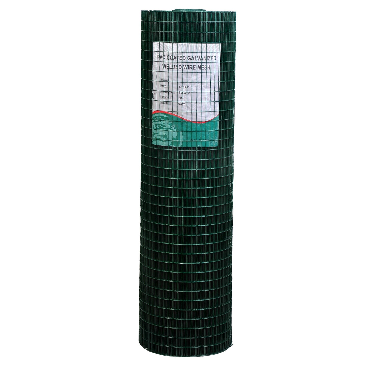 Kahomvis 98-ft x 2.96-ft 19-Gauge Green Metal Hardware Cloth Rolled Fencing with Mesh Size 1/2-in x 1/2-in