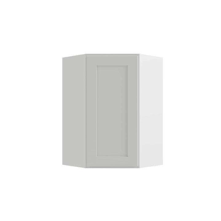 RELIABILT Parkstone 23.875-in W x 30-in H x 12-in D White Diagonal Wall Fully Assembled Plywood Cabinet (Shaker Door Style)