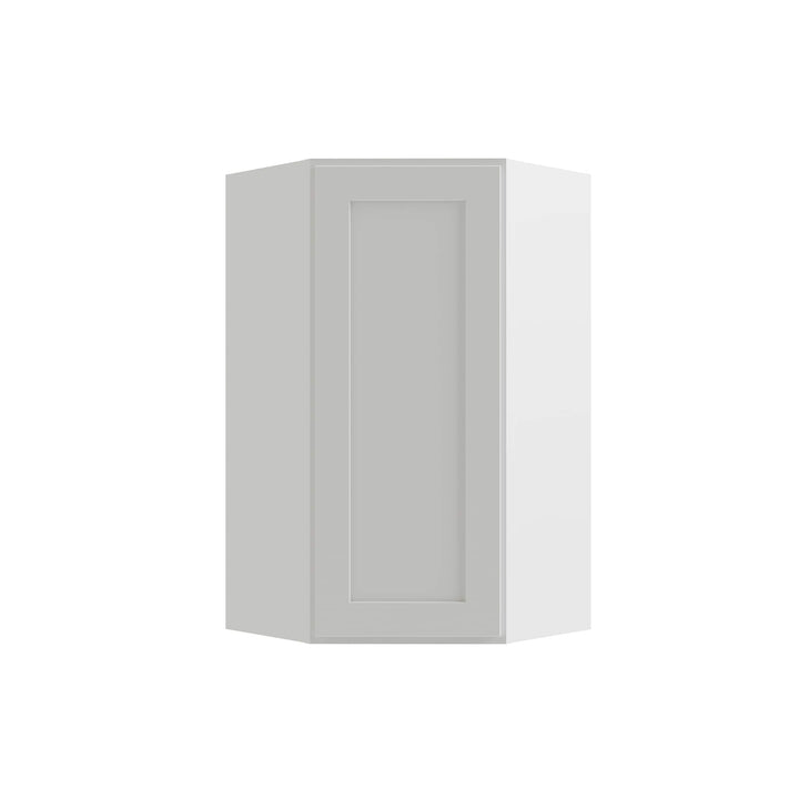RELIABILT Parkstone 23.875-in W x 42-in H x 12-in D White Diagonal Wall Fully Assembled Plywood Cabinet (Shaker Door Style)