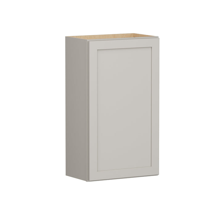 Shenandoah PRO Express Breckenridge 21-in W x 36.125-in H x 12-in D Stone Full Overlay Wall Fully Assembled Plywood Cabinet (Recessed Panel Shaker Door Style)
