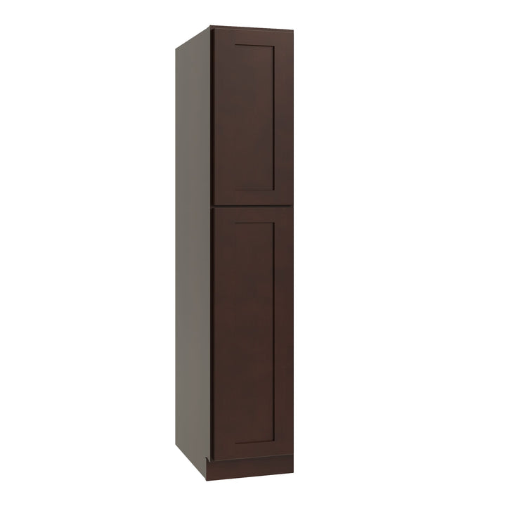 RELIABILT 18-in W x 84-in H Wood Brown Freestanding Utility Storage Cabinet