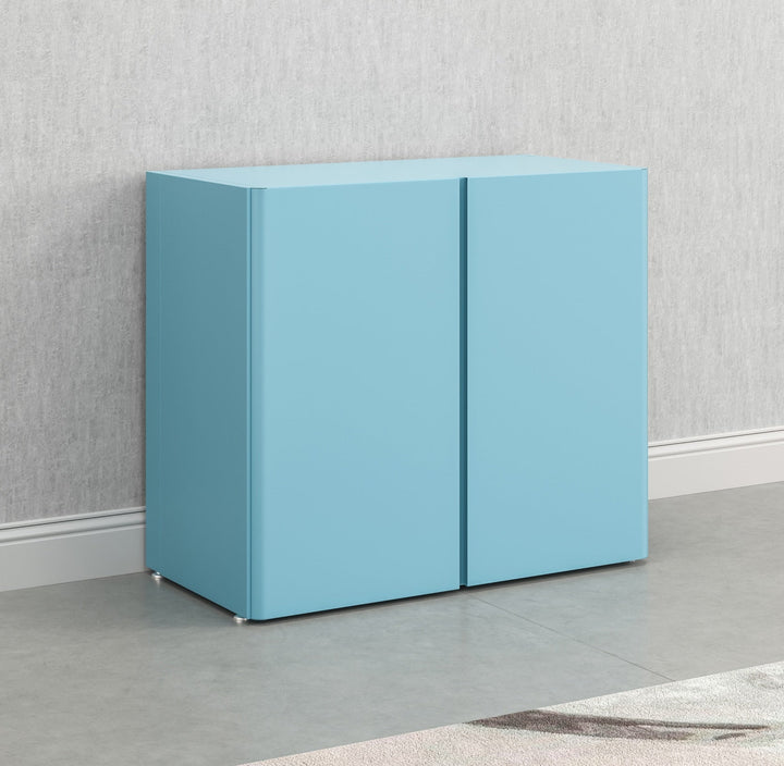 Everest 36-in W x 31-in H Steel Modern Blue Freestanding Utility Storage Cabinet