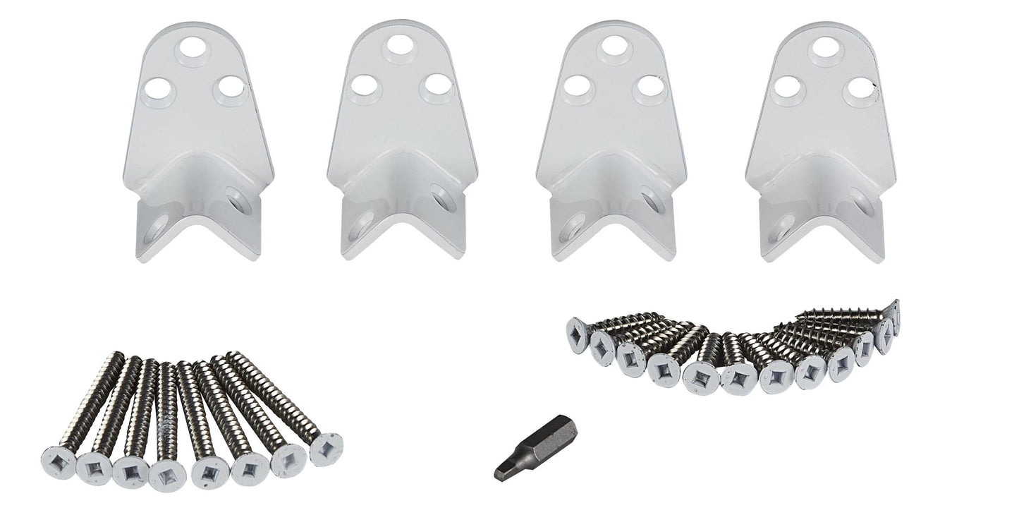 Fiberon 5-in x 5-in Alpine Nylon Angle Adapter (4-Pack)
