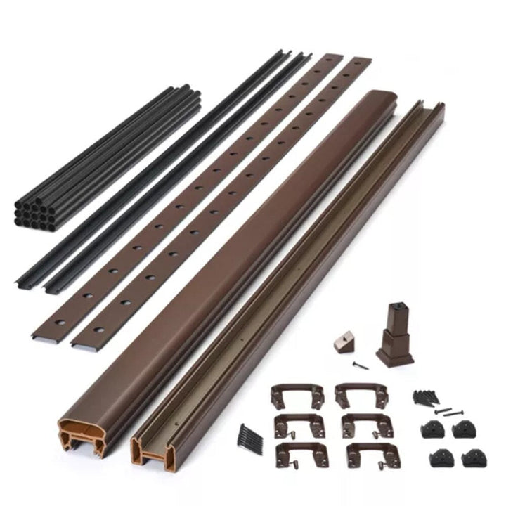 Trex Transcend 6-ft x 42-in Vintage Lantern Composite Deck Rail Kit