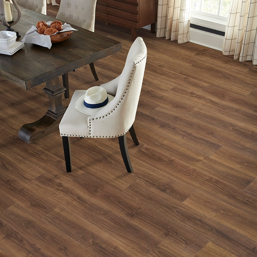 Pergo DuraCraft Montcrest Brown 22-mil Waterproof Vinyl Plank
