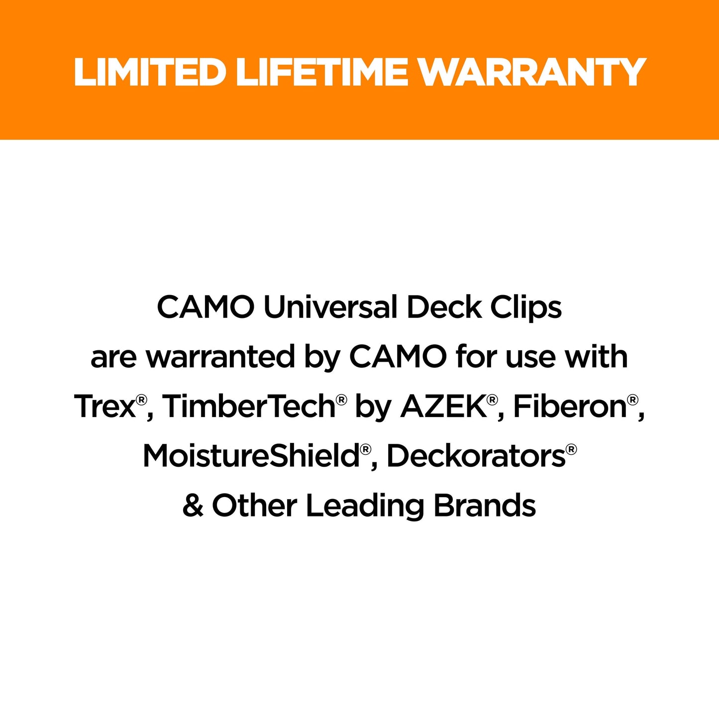 CAMO Edge Clip 1.75-in 316 Stainless Steel Hidden Deck Fastener 500-sq ft (900-Pack)