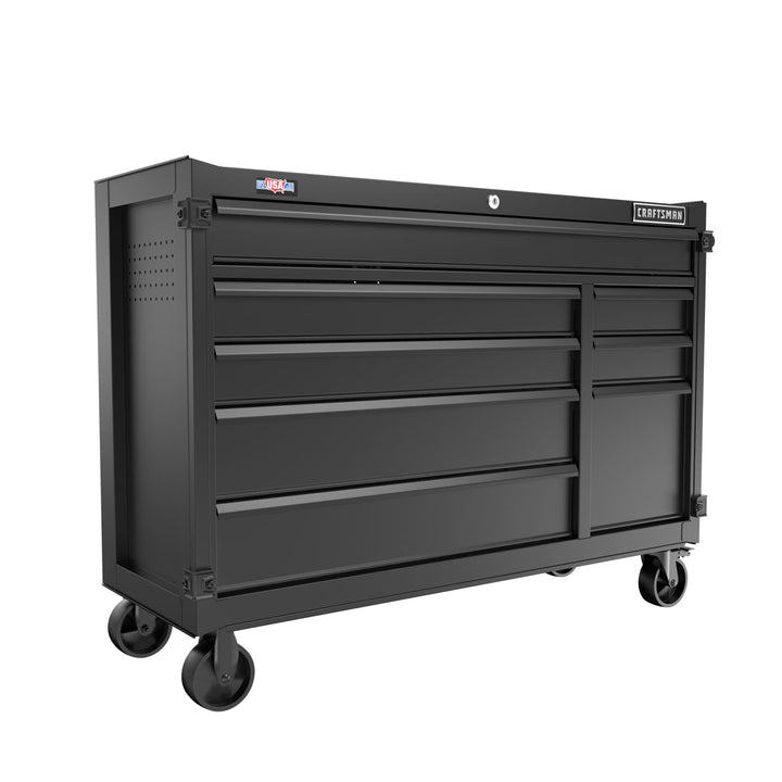 CRAFTSMAN Premium 2000 Series 8-Drawer Steel Rolling Tool Cabinet, Black
